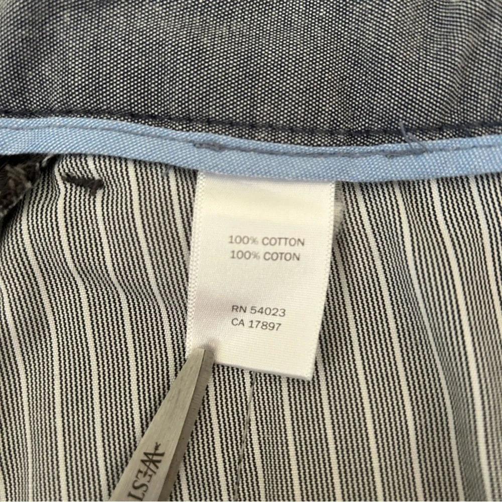 Banana Republic Men's Straight Fit Emerson Chino Sharp Grey Size 30x30